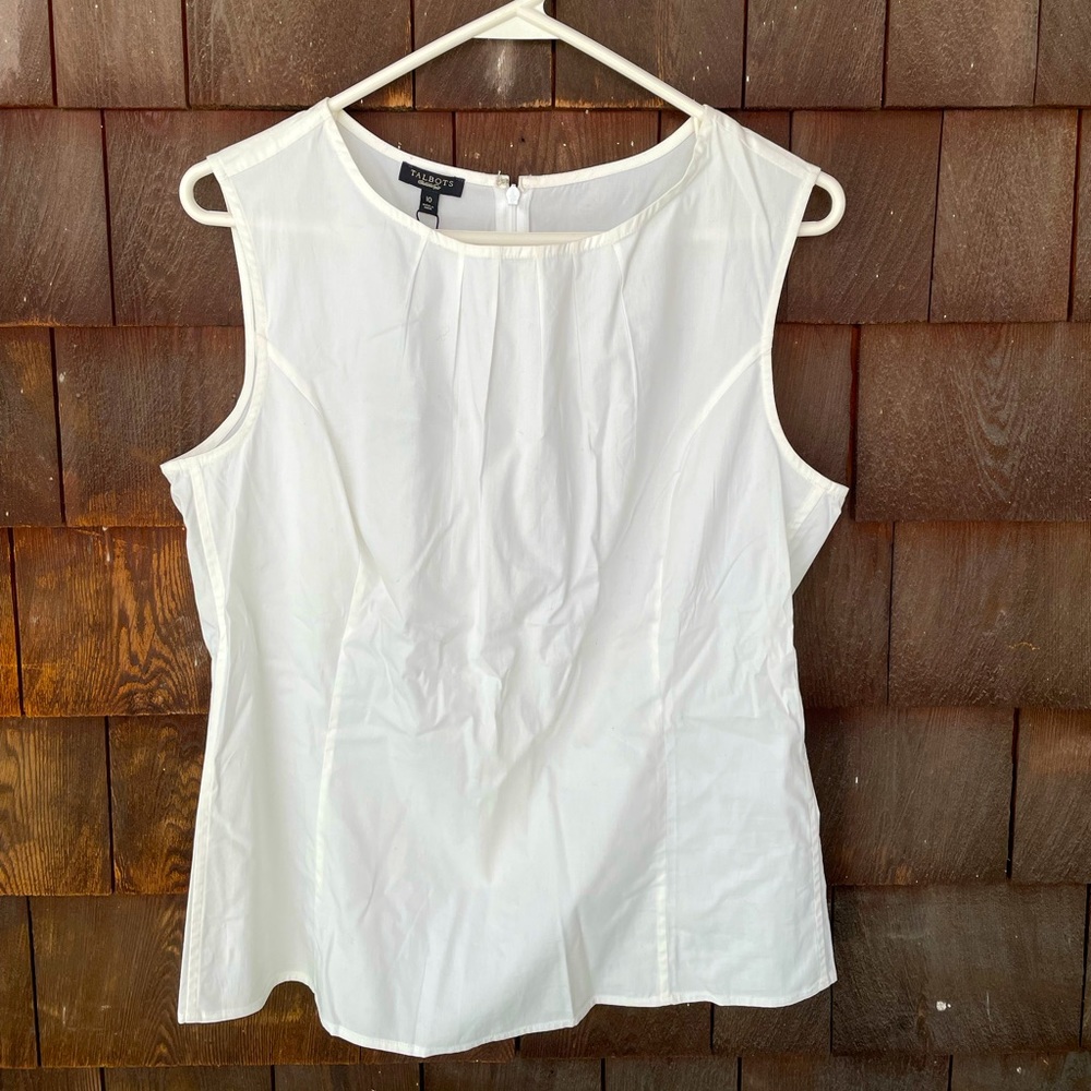 NWT Talbots Sleeveless Shell